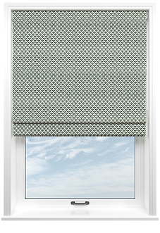 Scallop & Bud, Coles Green - Twist&Fit Roman Blind